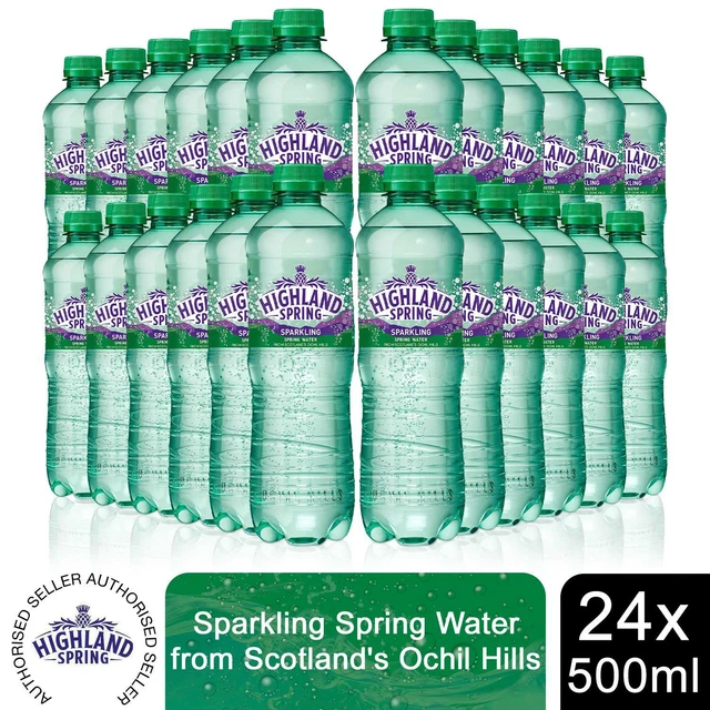 HIGHLAND SPRING SPARKLING Spring Water from Scotland's Ochil Hills ...
