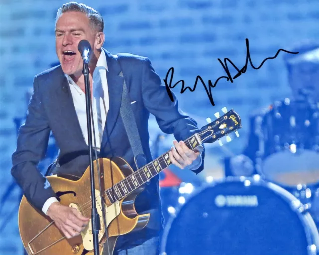 A fantastic 10x8 Autographed Photo of Bryan Adams & CoA