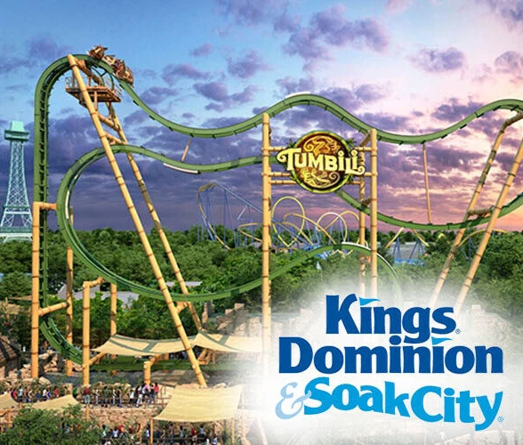 Kings Dominion Tickets 2-Day Discount Promo Savings Informational Tool