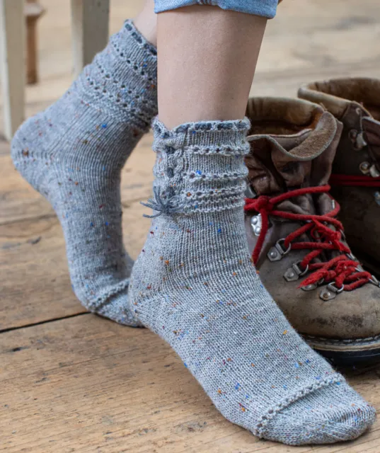 Regia Tweed Uni Sockenwolle 4-fach 👣 4fädig Socken stricken á 100g 2