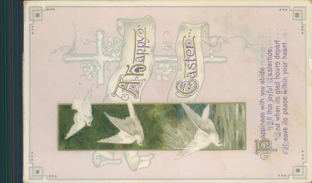Easter cross and doves wildt and kray