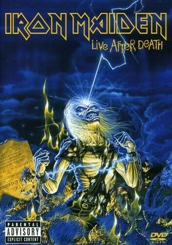 LIVE AFTER DEATH DVD Region 2