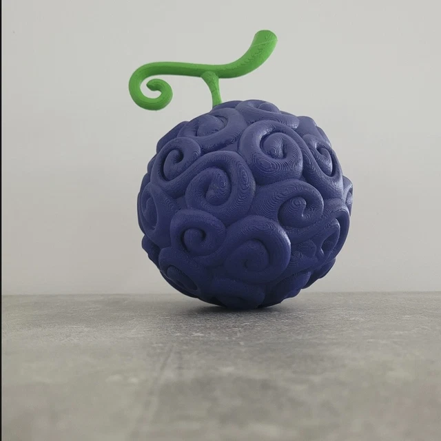 FRUIT DU DÉMON Gomu gomu no mi Luffy One piece 17 cm peint à la main EUR 45,00 PicClick FR