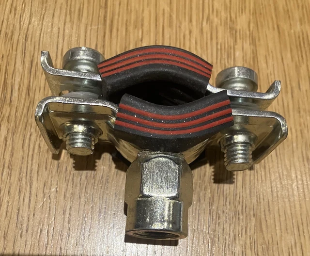 Rohrschellen Mit Scharnier, 15 Mm – 40 Stück, Nylon, Einfach Zu Montieren