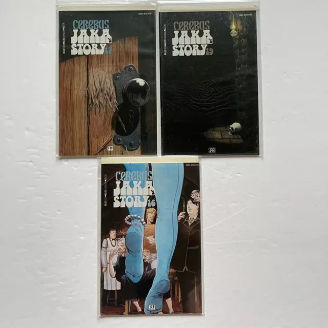 Cerebus Jaka's Story - Comic Book Graphic Mixed Lot Of 3 - 129 130 132