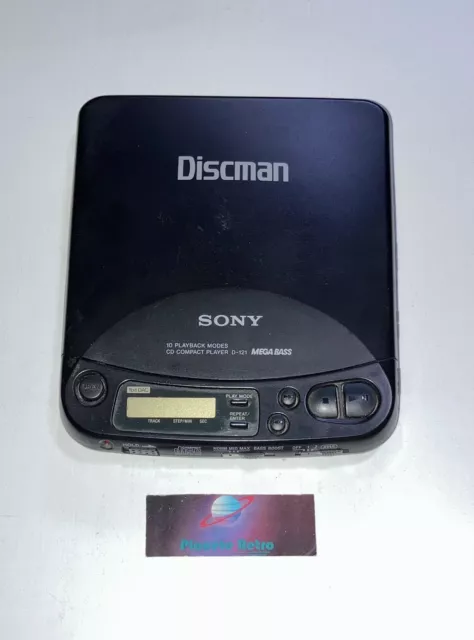 Walkman Lecteur CD Sony D-121 Loose Hors Service Non Fonctionnel