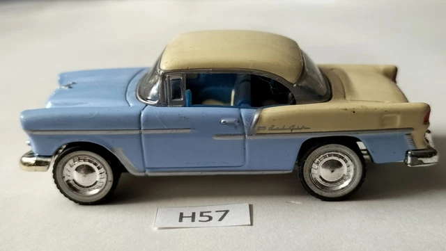 Road Legends Chevrolet Bel Air 1956 Verte/crème - 1/18 - 92129 - Occasion