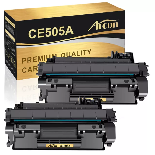 2PK CE505A Toner Compatible With HP 05A LaserJet P2030 P2035N P2055DN P2055D
