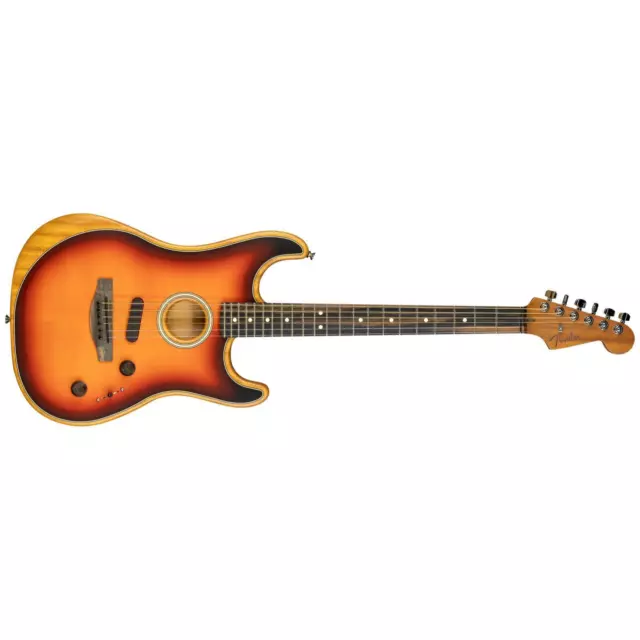 Fender American Acoustasonic Strat - 3-Color Sunburst * NEW *