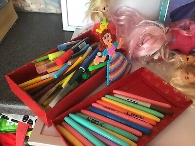 job lot childrens toys and pencils ect 2