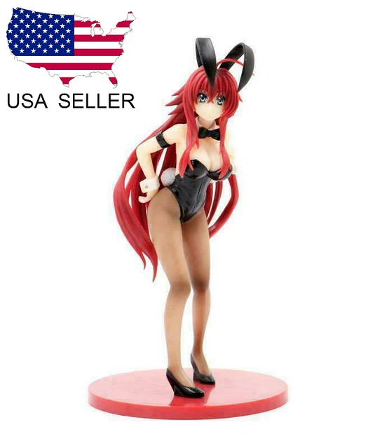 HOT! ANIME HIGH School DxD Rias Gremory Bunny Girl Uniform PVC Figure ...