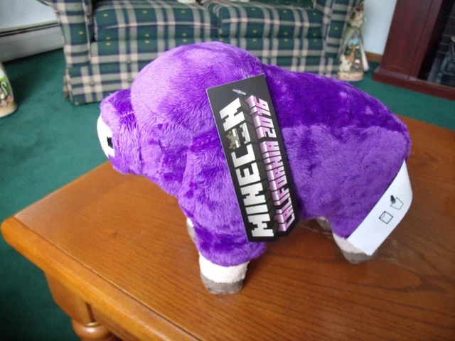 Minecraft purple sheep plush outlet