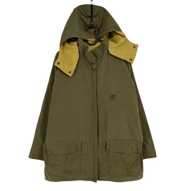 Veste Réversible Jaune Imperméable - Taille L - Style K-Way - Polyester - Neuf Avec Étiquettes