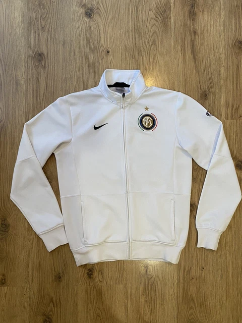 Internazionale Milano 2009-2010 NIKE INTER FC Zip Tracksuit Jacket Size Large