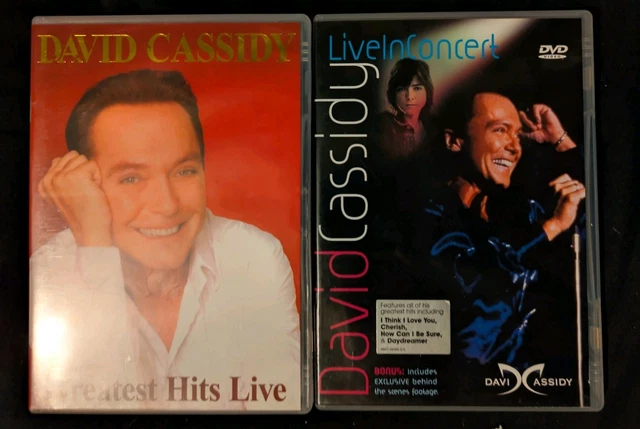 2X DAVID CASSIDY DVDs, Live In Concert & Greatest Hits Live £4.38 ...