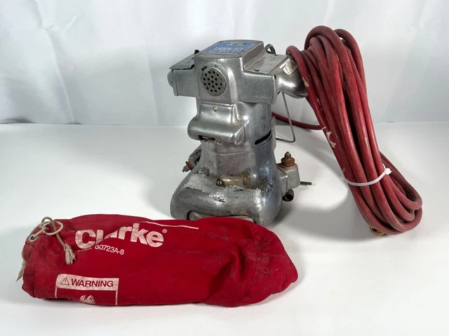 American Sanders Clarke Super 7R Edger Floor Sander with Bag Free Shipping