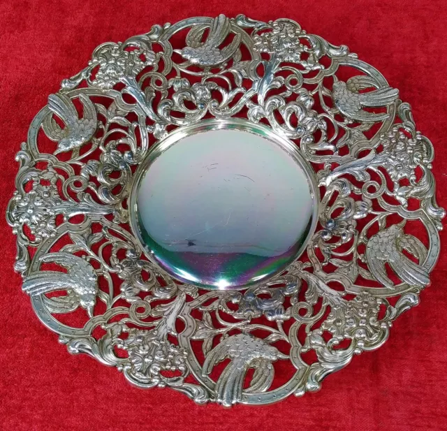 Centerpiece. Chiseled Silver. With Punches. Oriol Goldfer. Circa 1900