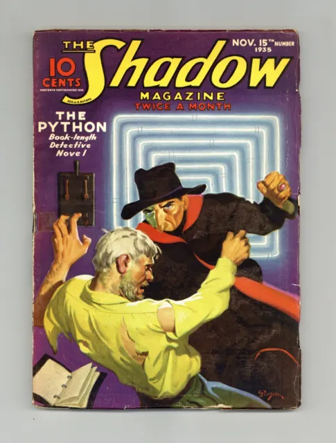 Shadow Pulp Nov 15 1935 Vol. 15 #6 VG