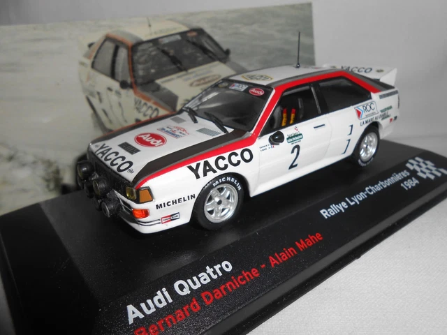 1/43 Audi Quattro A2 Yacco Rally Lyon-Charbonnieres 1984 B.Darniche / A.Mahe | UK