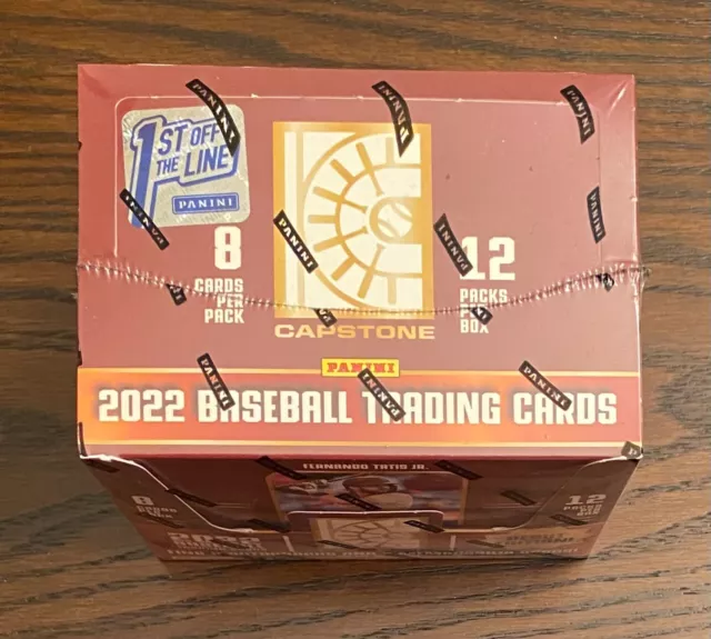 2022 Panini Capstone Baseball Trading Cards 1ST OFF THE LINE Hobby Box - FOTL 🔥 2