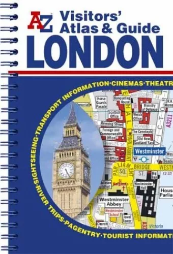 A-Z Visitors' London Atlas and Guide (Vi... by Geographers' A-Z Map Spiral bound