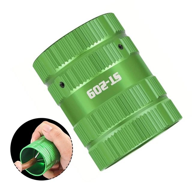 Ébavureur Manuel Pour Tubes Plastique (20 à 63 Mm) - Chanfreineuse PVC, PP, PE - Outil Compact Avec Lames Acier - 3