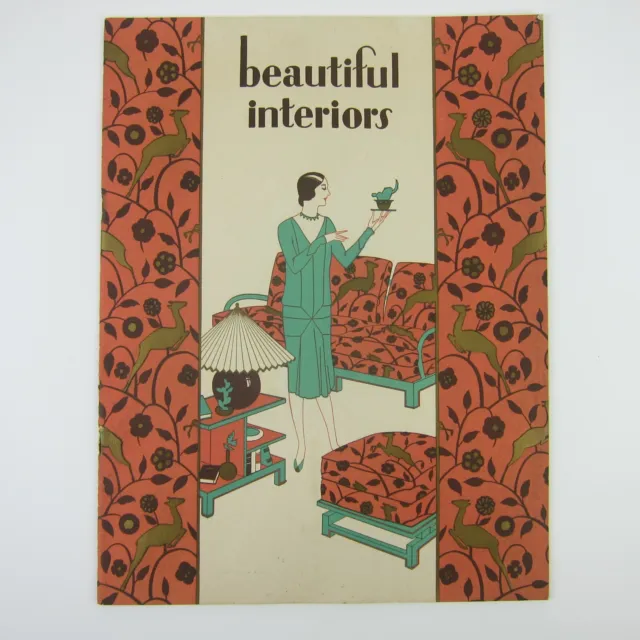 Beautiful Interiors S. Karpen & Bros Furniture Advertising Booklet Vintage 1928