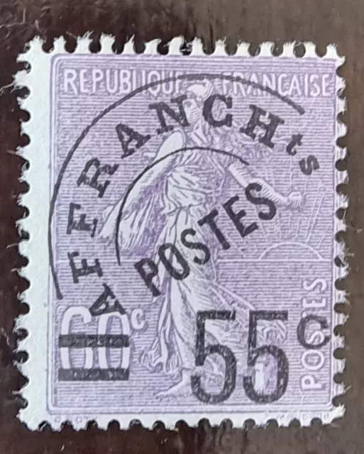 FRANCE preoblitéré N° 47 Neuf avec charnière * MLH