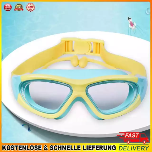 Outdoor Swim Goggles Soft Kids Swim Goggles for 3-12 Years Children Boys Girls