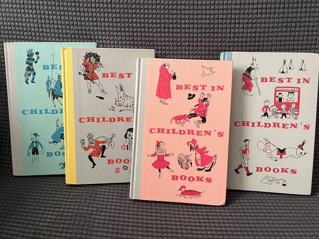 COLLECTION OF BEST in Children's Books. Set Of 4 With Original ...
