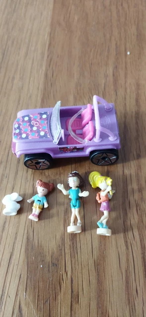 VOITURE AVEC 3 personnages mini polly pocket EUR 5,00 - FR
