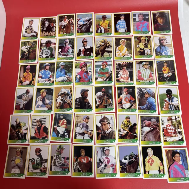 1993 JOCKEY STAR trading cards horse thoroughbred racing Set 192