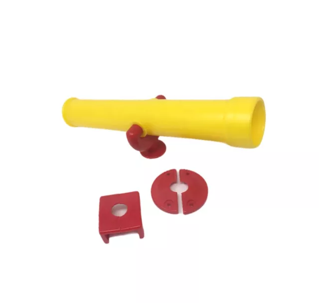 Kids Yellow telescope for climbing frames accessories Tree house Jungle Gym Play