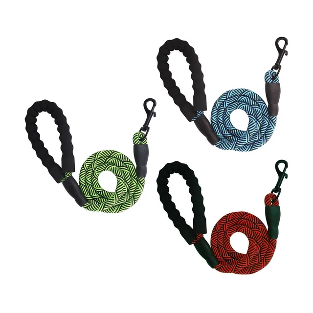 Correa para perro Slip Lead cuerda de tracción necesidad para perros para la seguridad de correr al caminar