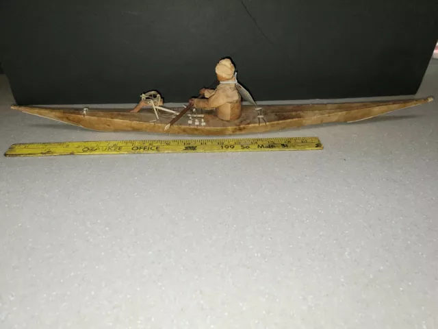 Inuit Leather Kayak