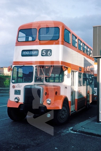 Bus Photo - Greater Manchester PTE 3097 WE FRJ251D Leyland Titan PD2 MCW Salford