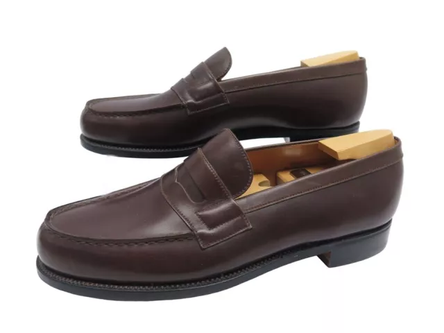 Neuf Chaussures Jm Weston Mocassins 180 6C 40 En Cuir + Embauchoirs Loafers 880€