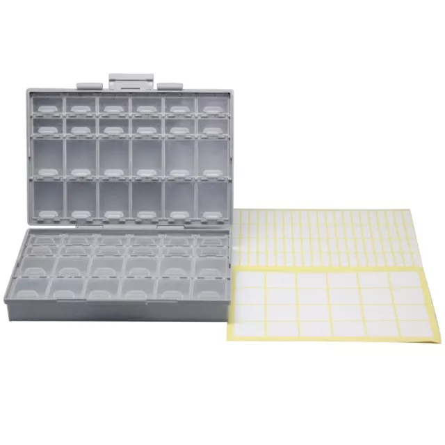 BOXALL48 Compartments Empty Enclosure SMD SMT Organizer Surface Mount Box