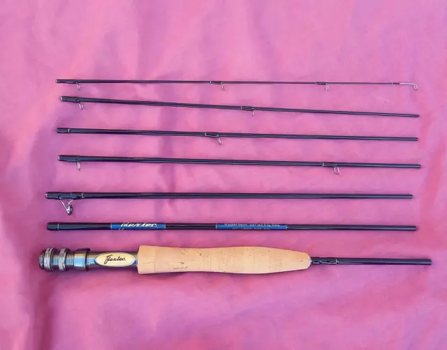 FLEXTEC WILDERNESS  fly rod.  8ft. wt 4/5.  7 pieces.