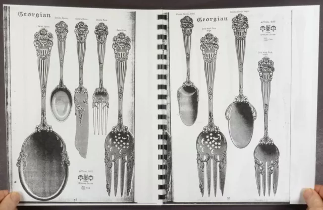 Two Collections of Towle Sterling Silver Flatware Patterns La Fayette + Georgian