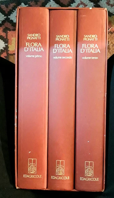 flora-d-italia-sandro-pignatti-3-volumi-edagricole-1982-prima