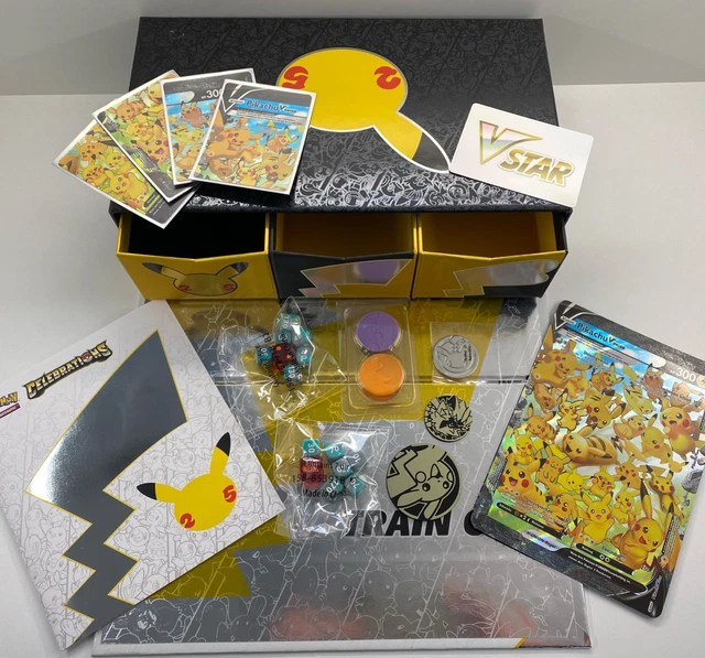POKEMON CELEBRATIONS 25TH Anniversary Ultra Premium Collection Box ...