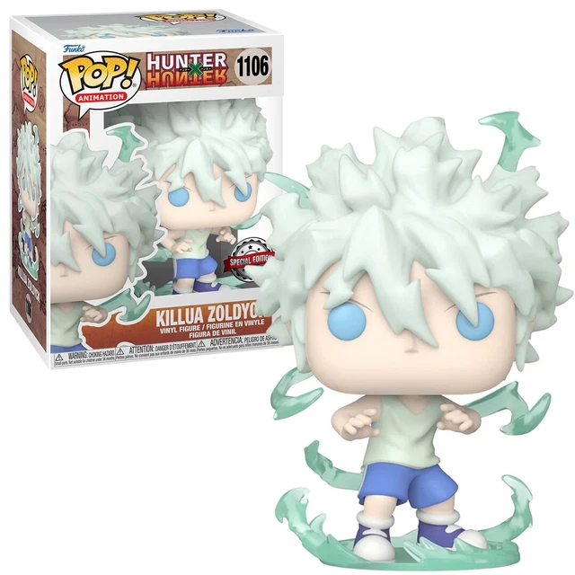 Funko POP! - Hunter X Hunter - Killua Zoldyck Chase Bundled with EcoTEK Pop Protector