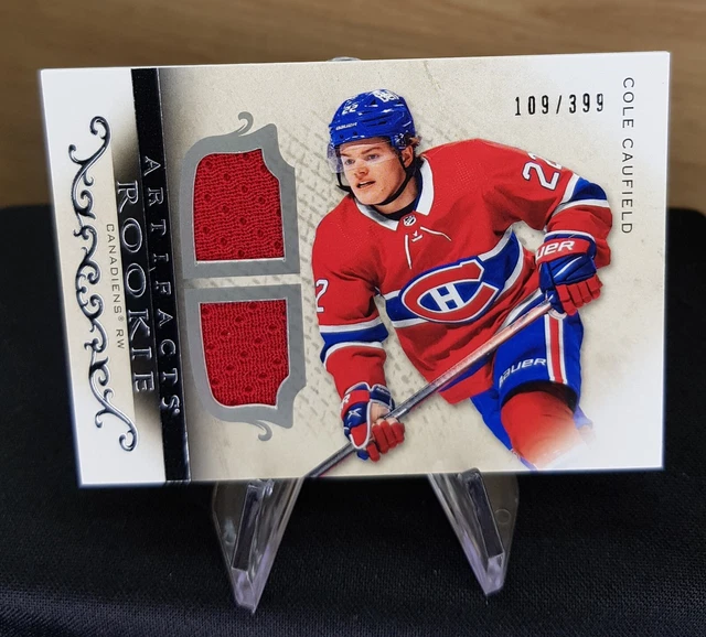 UPPER DECK 202122 Artifacts Cole Caufield Horizontal Material