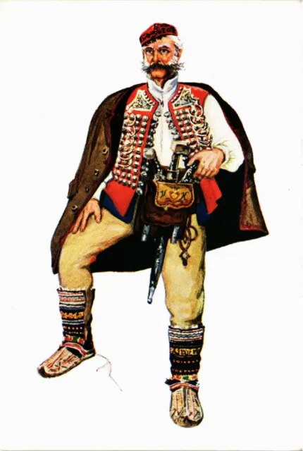 CPA AK Costume National Croate CROATIA (598014)