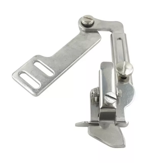 Presser Foot with Seam Guide and Fine Tucker Gauge for Sewing Machines