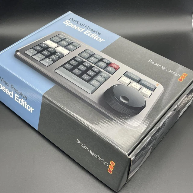 DaVinci Resolve Speed ​​Editor Brahmaji Blackmagicdesign Boxed