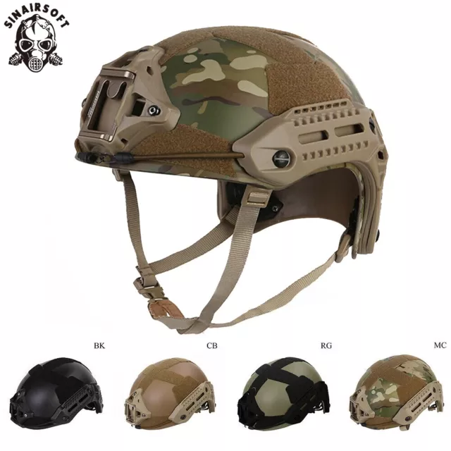 Emerson Tactical MK Style Modular Helmet W/ L4 VAS Shround + M-LOK Side Rails