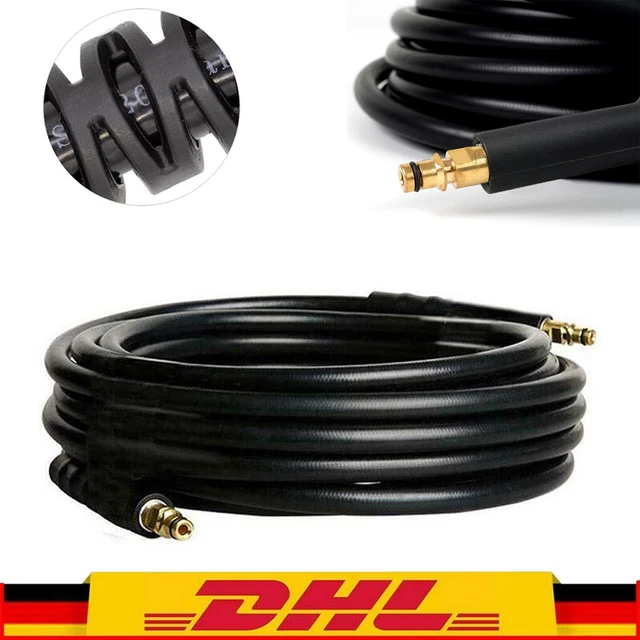 Hochdruckreiniger-Verlängerungsstäbe Set – 3 Stück Mit 6,35 Mm QuickConnect, Gebogene Köpfe (U-Form, 90°, 25°)