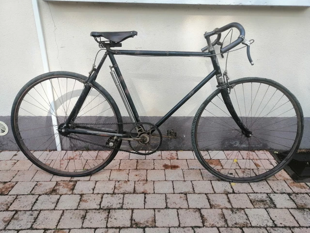 ancien vélo course BERNASSE 1900 /1910 collection, old bike moto, altes fahrrad